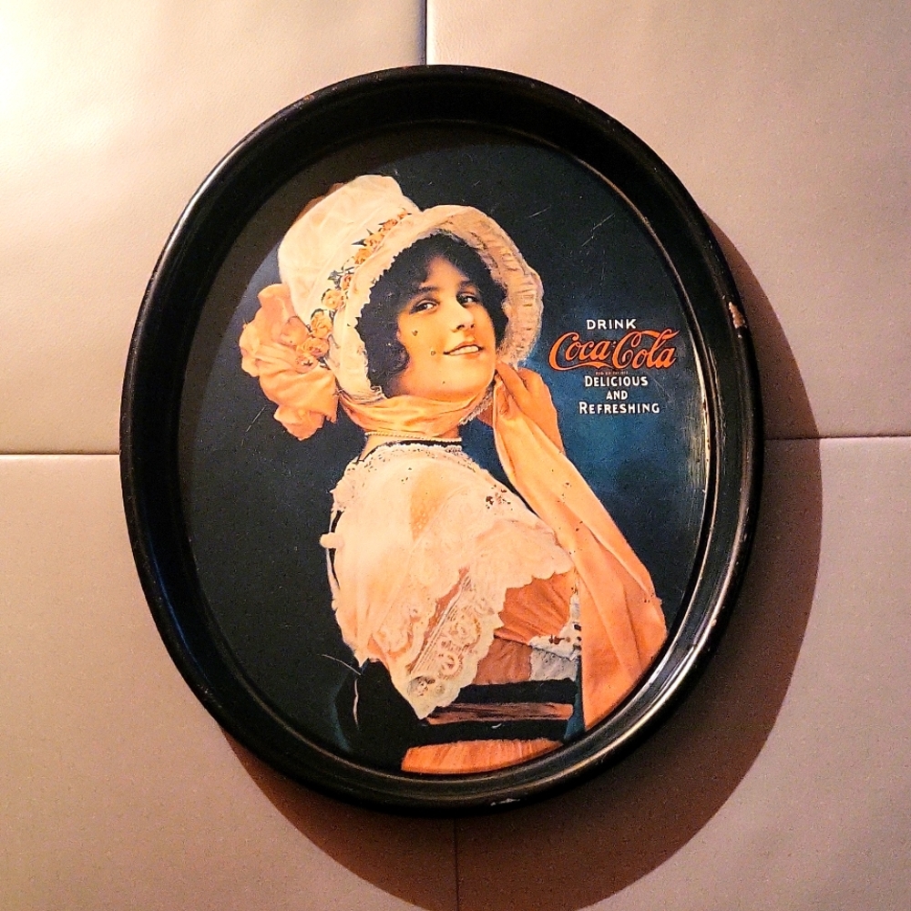 Vintage Coca-Cola Large Betty Tray.